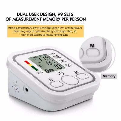 เครื่องวัดความดันโลหิต อิเล็กทรอนิกส์ Electronic Blood Pressure Monitor เครื่องวัดความดัน