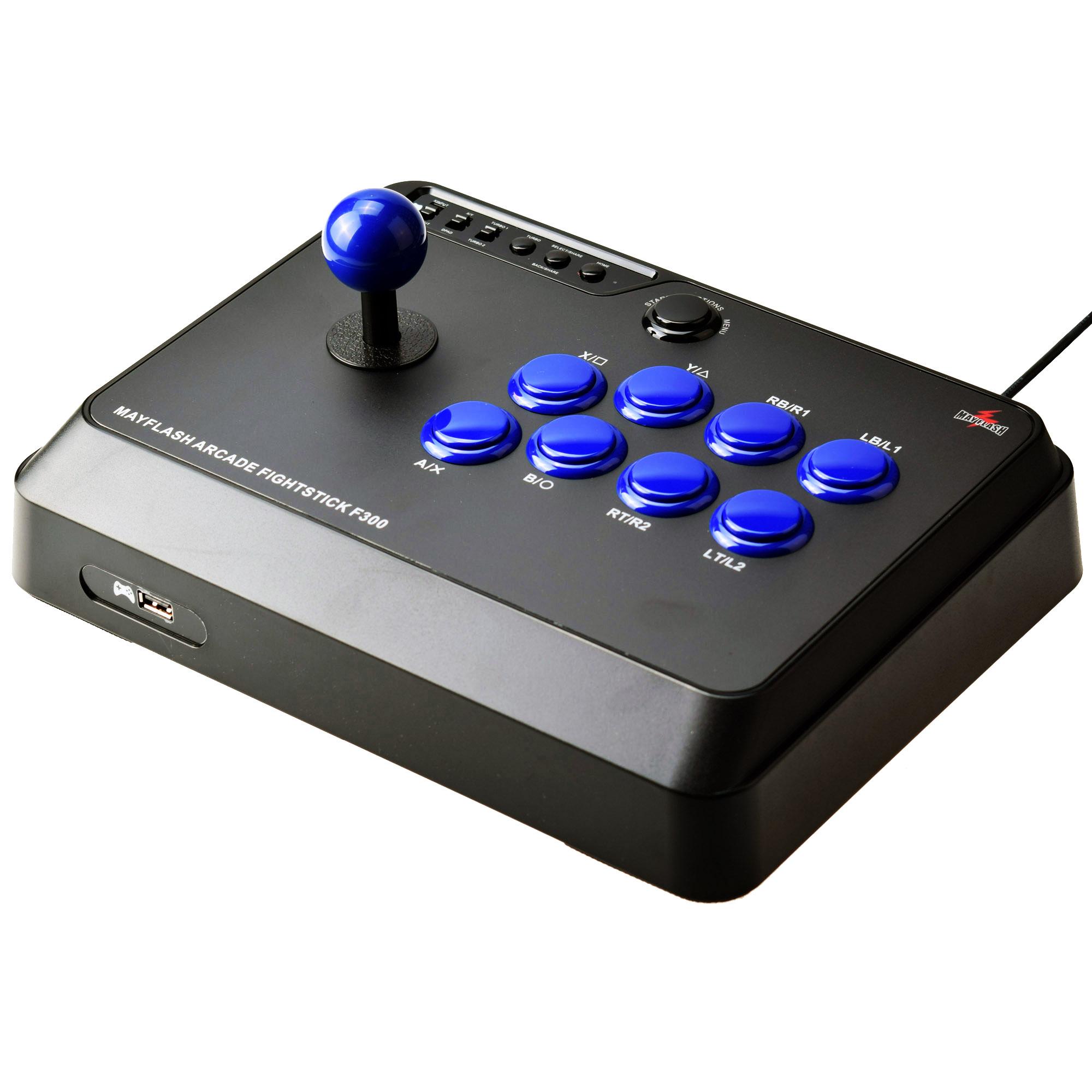 Mayflash Arcade Fight Stick Joystick F300 for PS4PS3XBOX ONEXBOX 360PC ...