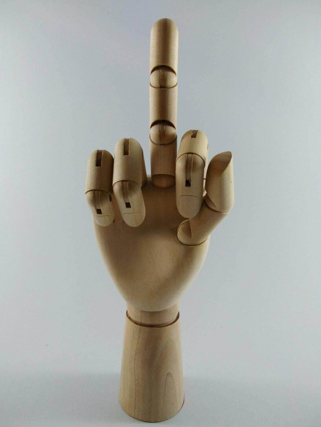 หุ่นมือไม้ หุ่นมือไม้จำลอง หุ่นไม้ฝึกวาดรูป ขนาดเท่ามือจริง