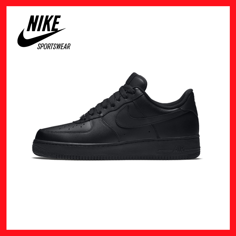 【Official genuine】NIKE AIR FORCE 1 AF1 Men's shoes Women's shoes sports shoes fashion Genuine Leather casual shoes Skateboard shoes running shoes 315122-001 Official store