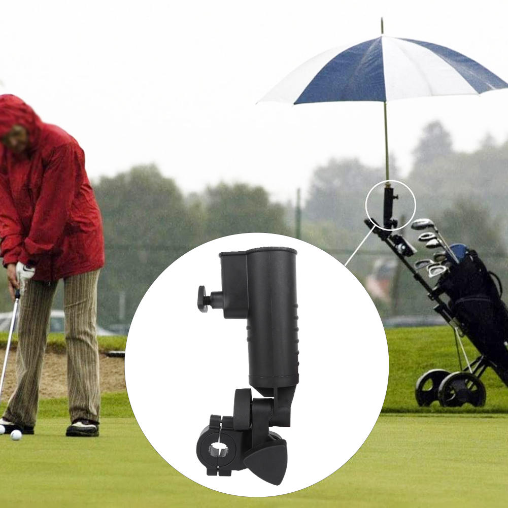Golf Umbrella Holder, Plastic Golf Cart Umbrella Holder Push Trolley Umbrella Support Stand