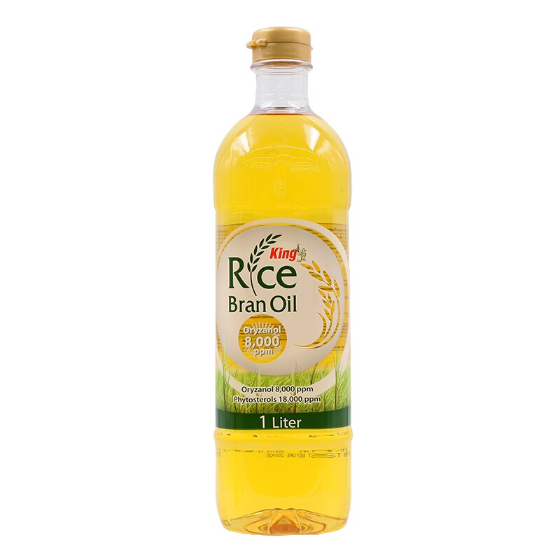 King RICE BRAN REFINED  OIL ( HIGH ORYZANOL)  1LTR