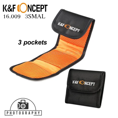 K&F Case Filter 3SMALL Size KF16.009 กระเป๋าใส่ฟิวเตอร์