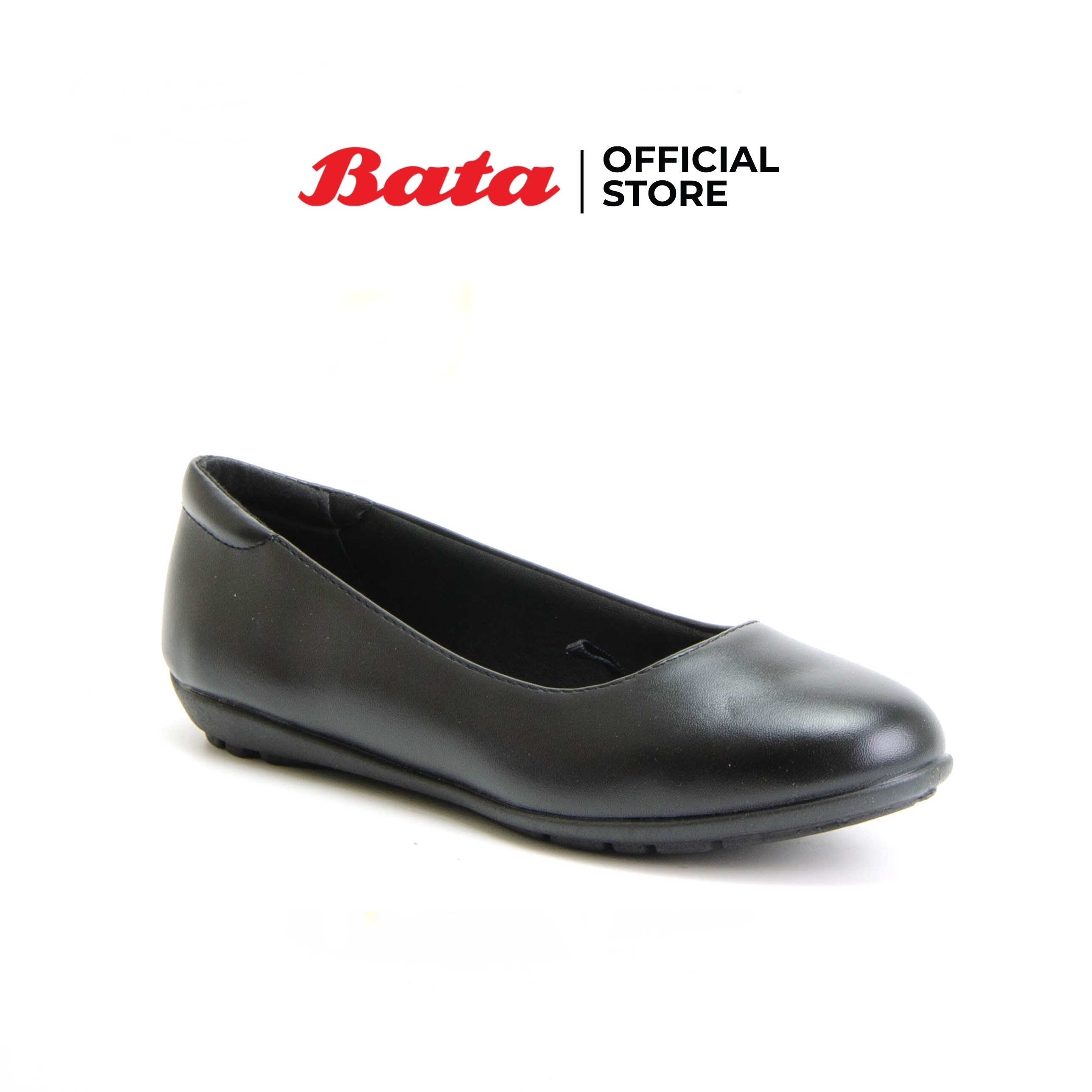 Bata LADIES'CASUAL รองเท้าลำลองสตรี DRESS แบบสวม ส้นแบน สีดำ รหัส 5516341 Ladiesflat Fashion