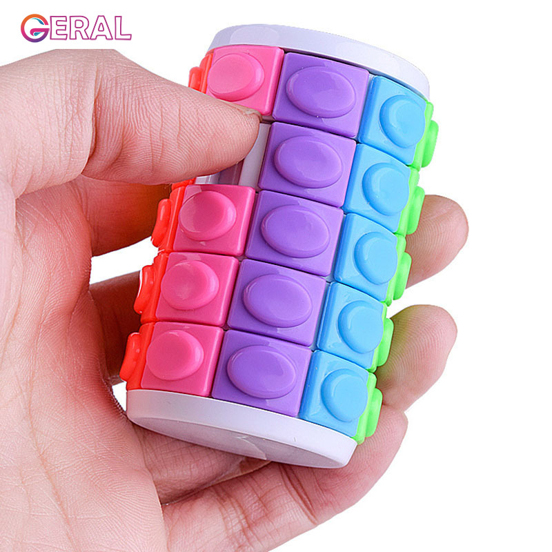 Rotating Magic Box Geral Colorful Magic Tower Puzzle Rotate Slide Puzzle Toy for Kid Adult ...