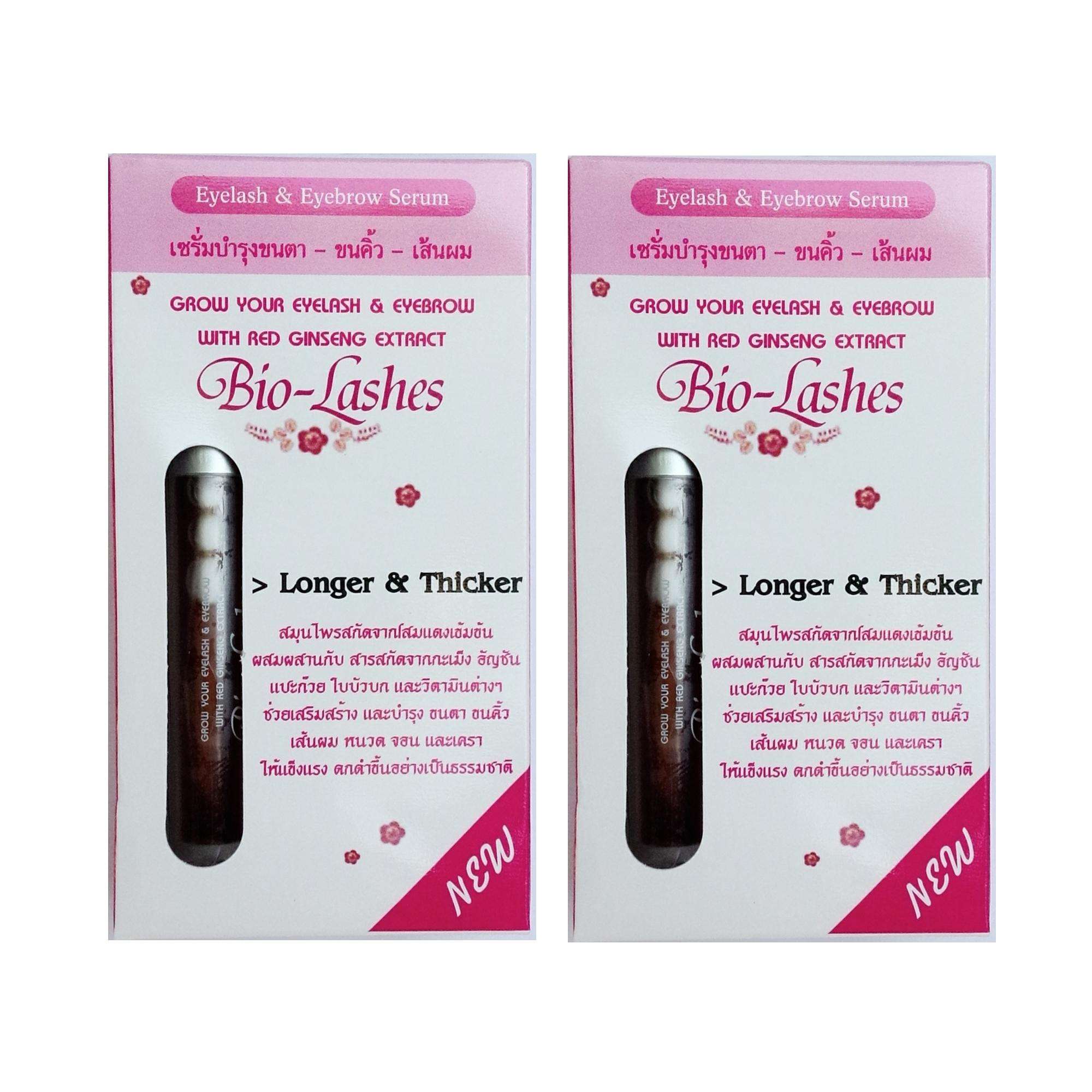 เซรั่มบำรุงขนคิ้วขนตา ไบโอ ลาช เซรั่ม 6 มล. (แพ็คคู่) / Bio Lashes Serum 6 ml. (2 pieces)