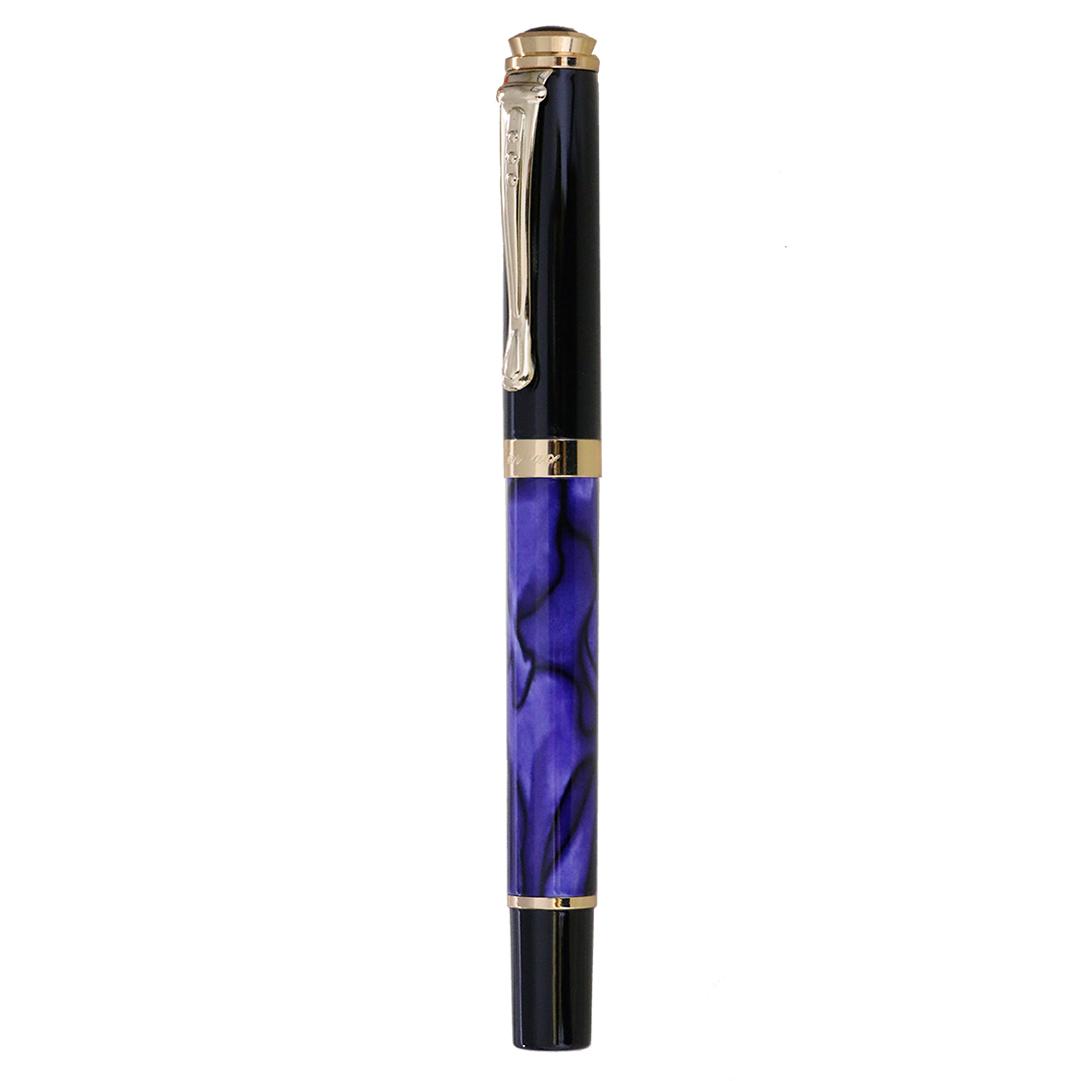 JinHao 500 18KGP โลหะ ปากกาหมึกซึม การเขียนเรียบ หรูหรา การประดิษฐ์ตัวอักษร ปากกา หมึก