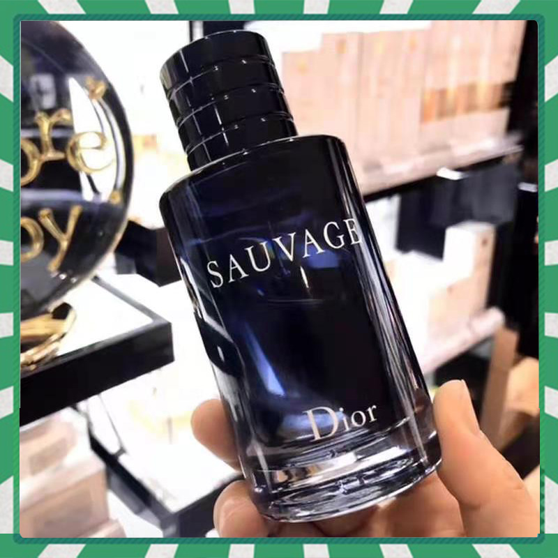 น้ำหอม ของแท้ 100% นำ้หอม น้ำหอมชาแนลของแ ดิออร์ Dior Sauvage for Men Eau De Toilette EDT กลิ่นหอมฉุน , 100ML น้ำหอมผู้ชาย Men's perfume