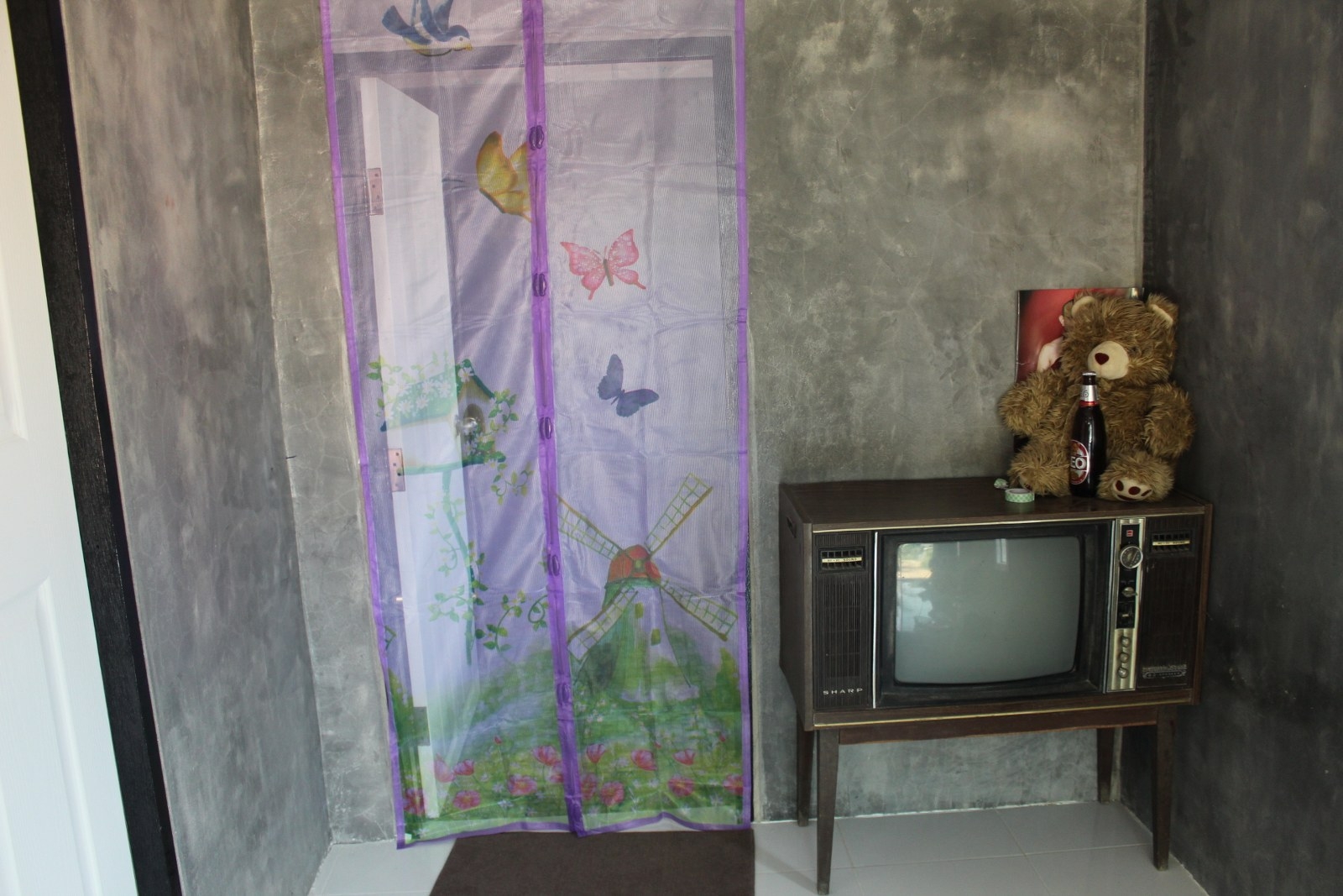 nongnamwan  มุ้งกันยุ้ง ผ้าม่าน กันแมลง มุ้งประตู เข้า - ออกบ้าน ขนาด 70*120 cm.