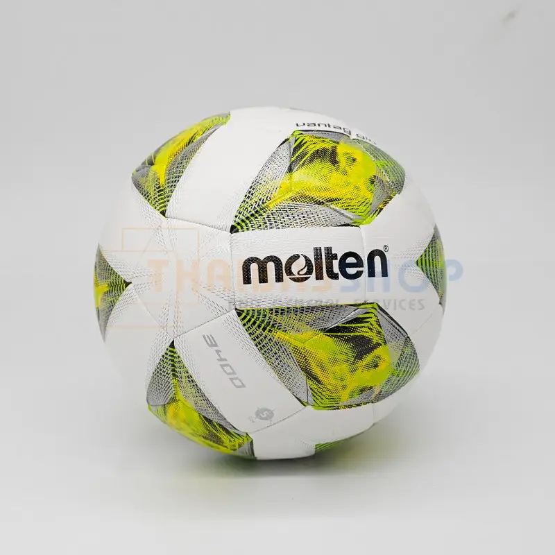 ภาพสินค้า(ของแท้ 100%) ลูกฟุตบอล ลูกบอล Molten F5A3400-G เบอร์5 ลูกฟุตบอลหนัง PU หนังเย็บ 100% ใช้แข่งขัน จากร้าน ThaiBasShop อุปกรณ์กีฬา ขายแต่ของแท้ บน Lazada ภาพที่ 2