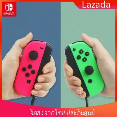 Joy-Con สีชมพู-เขียว Nintendo Switch (Joy-Con Splatoon Nintendo Switch)(จอยcon Switch)(จอยคอน Switch)(Nintendo Switch Controller)(Joy-Con Pink-Green color for Nintendo Switch)(Joy-Con for Nintendo Switch)(Joy Con Switch)(Joycon Switch)