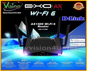 ภาพหน้าปกสินค้า[ BEST SELLER ] D-LINK DIR-X1560 NEXT GEN EXO / AX - 1500 WiFi 6 Router By NewVision4u.net ซึ่งคุณอาจชอบสินค้านี้