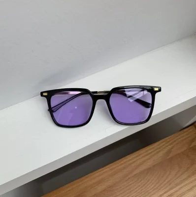 Sunglasses fashion popular celebrity colorful lens sunglasses & UV lens