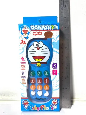 โทรศัพท์มือถือของเล่น โดเรม่อน คิตตี้ ลายdoraemon kitty โทรศัพท์การ์ตูน น่ารัก kids mobile phone โทรศัพท์ของเล่นเด็ก Baby phone toyจากร้านเจริญพรขายส่ง