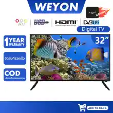 ภาพขนาดย่อของภาพหน้าปกสินค้าWEYON ทีวี 32 นิ้ว สมาร์ททีวี FULL HD ready ทีวีดิจิตอล 32 นิ้วเชื่อมต่อโดยตรงกับกล่องรับสัญญาณ Android ดู YouTube smart tv จากร้าน WEYON Muzi บน Lazada