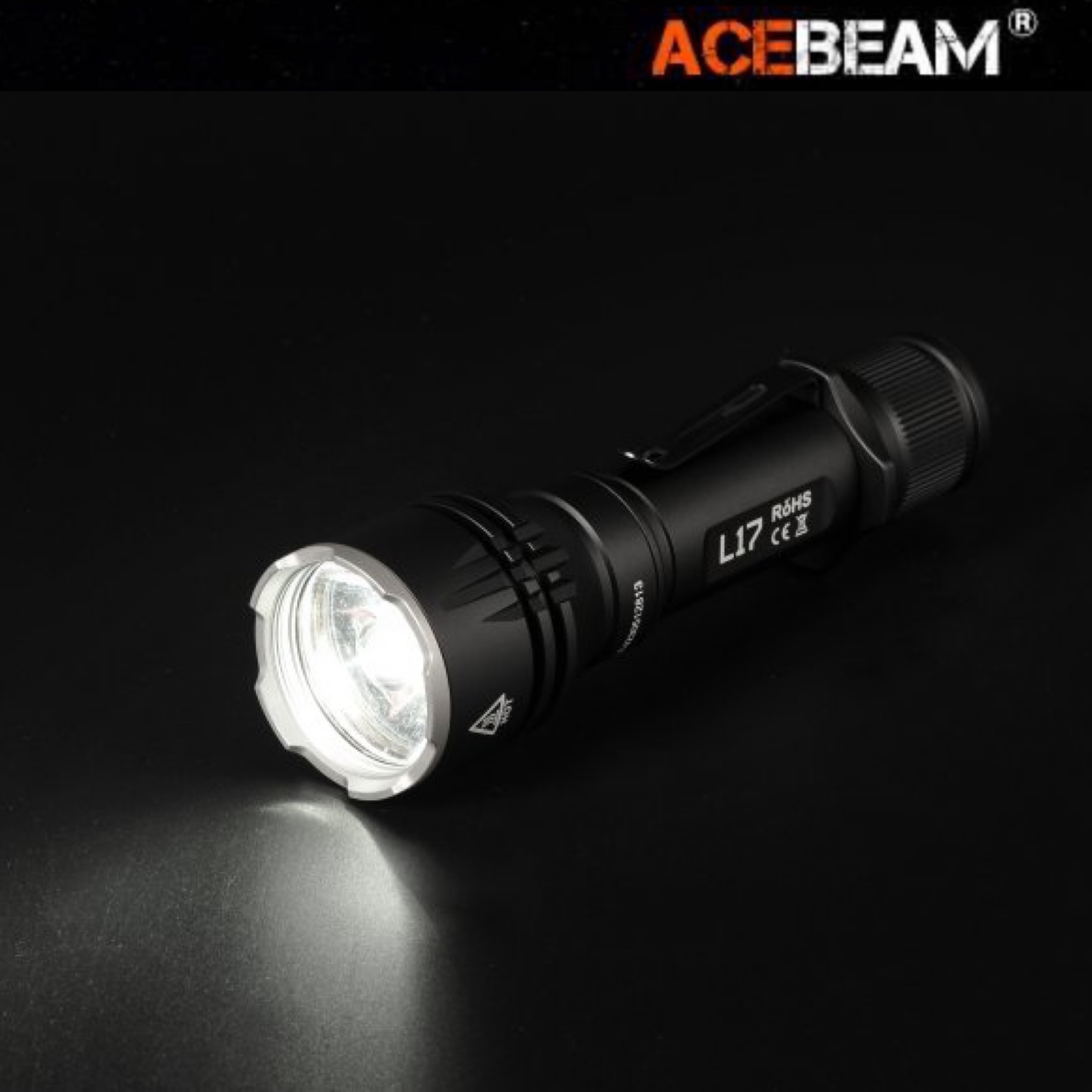 ACEBEAM L17 1400LMS 802M Tactical Flashlight | Lazada.co.th