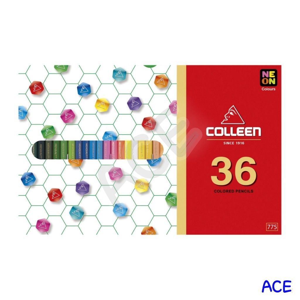Colleen สีไม้คอลลีน 36 สี รุ่น 775 (หัวเดียว)