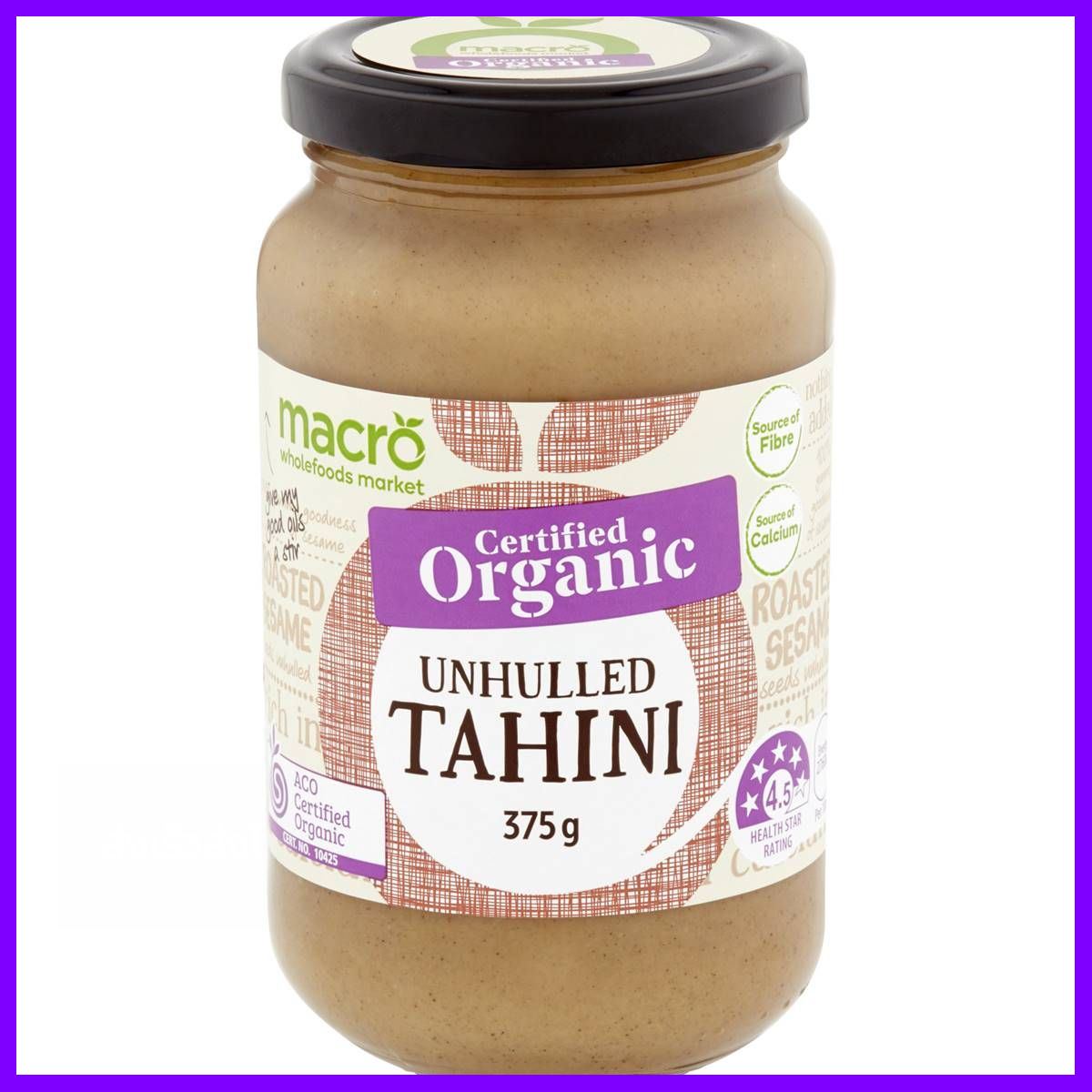 สุดคุ้ม Macro Organic Unhulled Tahini Spread 375g โปรโมชั่นสุดคุ้ม โค้งสุดท้าย