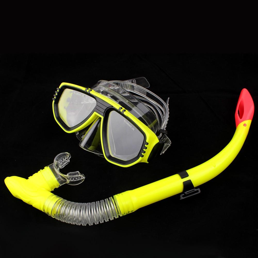 Telecorsa แว่นตาพร้อมท่อหายใจดำน้ำ สำหรับเด็ก รุ่น Goggle4411715A-TY2