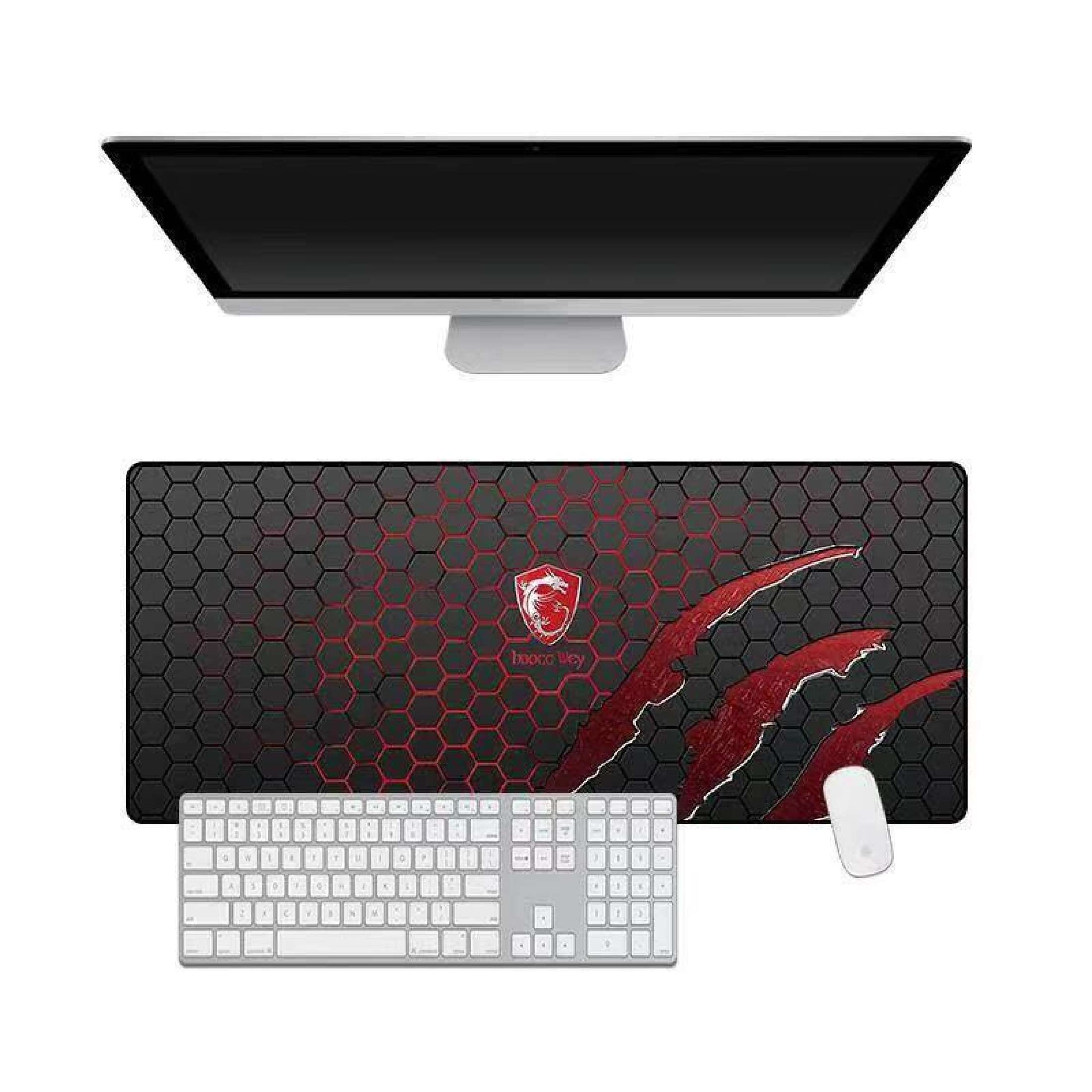 iRemax แผ่นรองเมาส์ ขนาด mouse pad 80 x 30 cm. mouse pad แผ่นรองเมาส์ ...