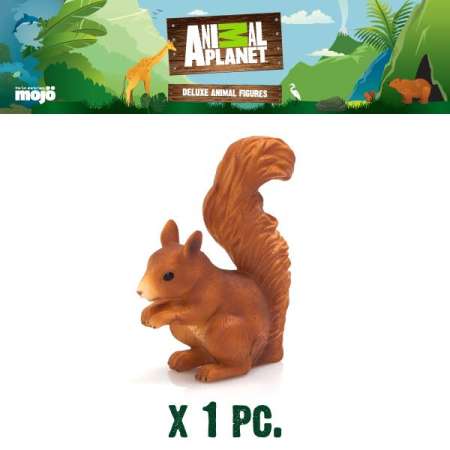 โมเดลสัตว์ลิขสิทธิ์ Animal Planet แท้ - Squirrel Twin Pack