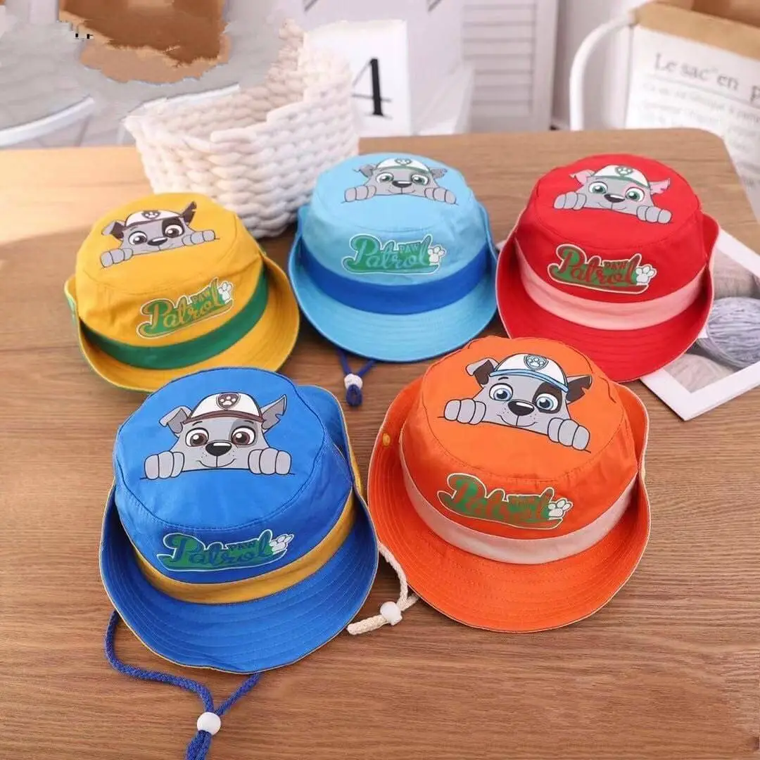 ☆พร้อมส่ง☆หมวก หมวกเด็ก 8เดือน-3ปี รอบหัว:50-52 cm.หมวกปีกรอบ หมวกบักเก็ต หมวกเด็กโต หมวกเด็กชาย หมวกเด็กหญิง หมวกแฟชั่น ลายการ์ตูน Patrol 🐶