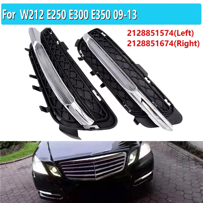 Car LED Daytime Running Lights DRL Fog Light for MercedesBenz W212