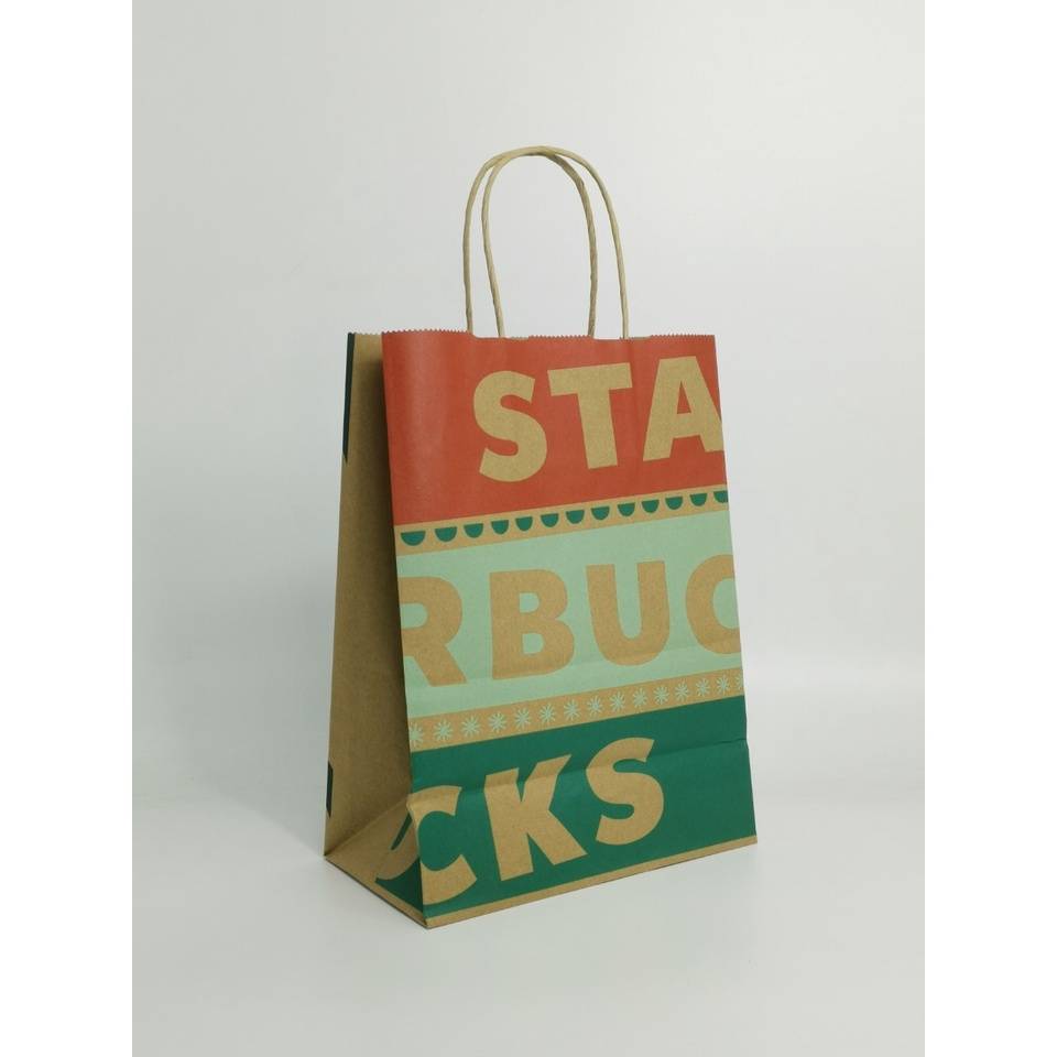 Starbucks ถุงกระดาษสตาร์บัค Collection Xmas Limited ถุงกระดาษของ