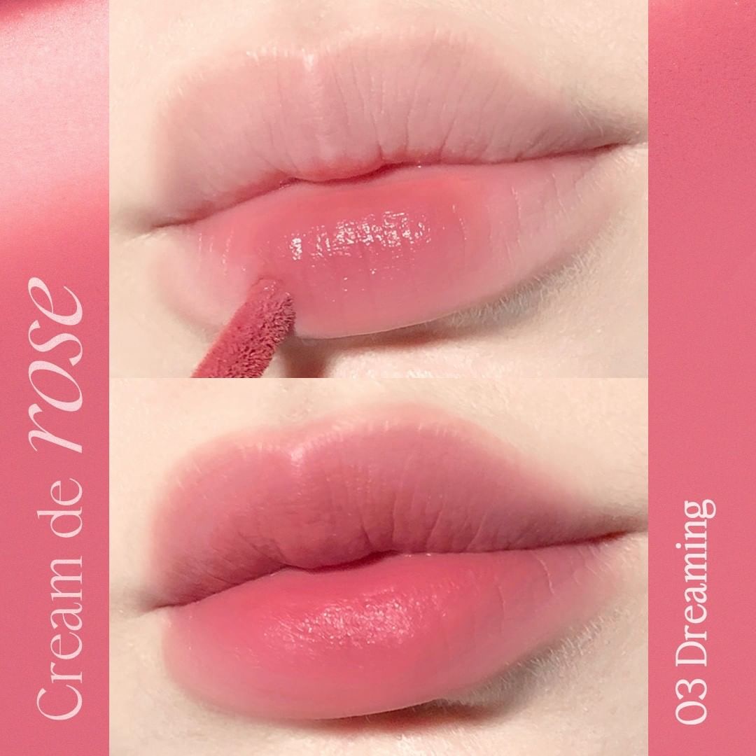 [DAILYPAL] DASIQUE Cream De Rose Tint (พร้อมส่ง) ลิปแมตเนื้อน้ำ Lazada.co.th