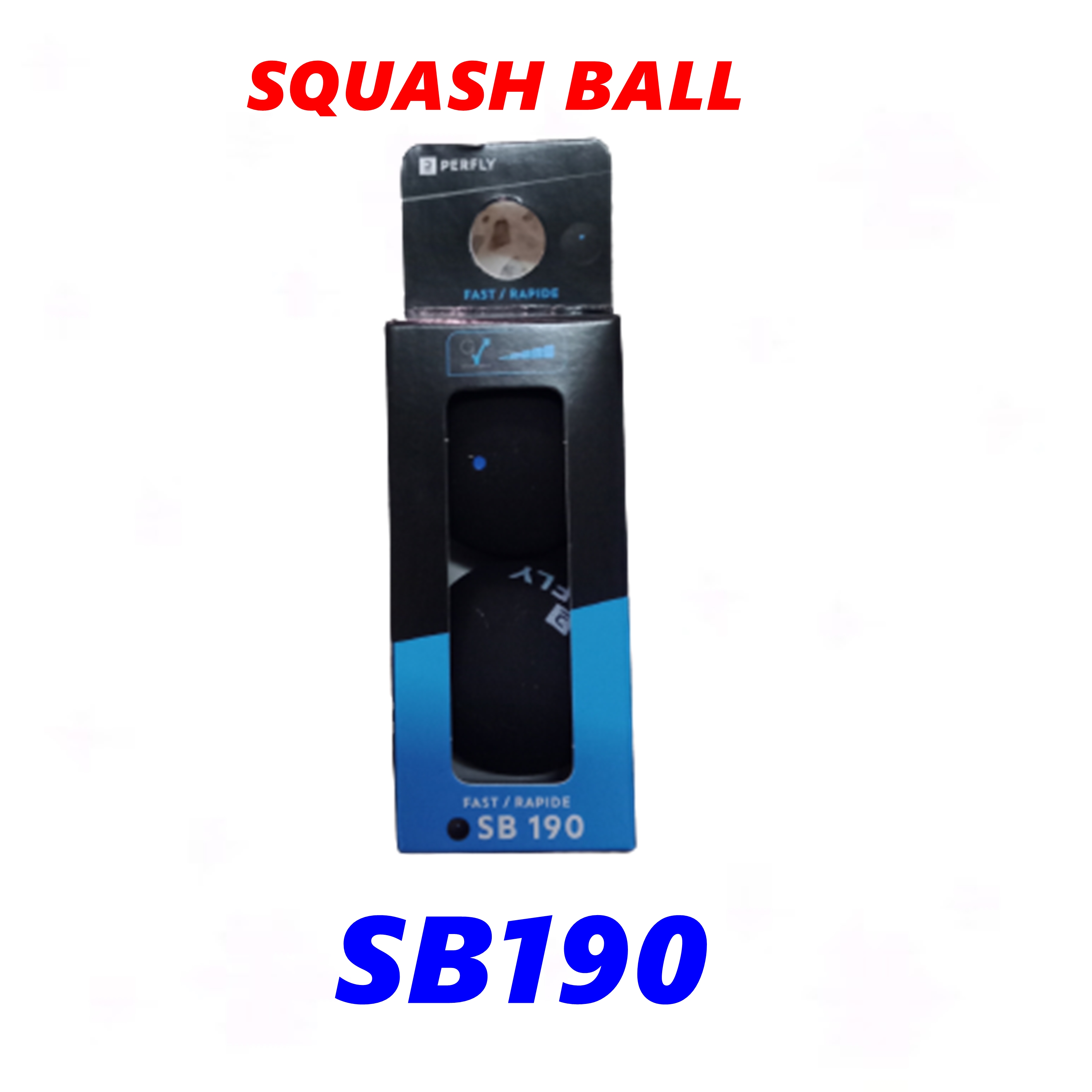 ลูกสควอช SQUASH BALL PERFLY แพ็คคู่ Engtemkom ThaiPick