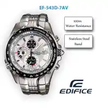 ภาพขนาดย่อของภาพหน้าปกสินค้านาฬิกา Casio Edifice Chronograph รุ่น EF-543D-1AVDF จากร้าน Black7 บน Lazada