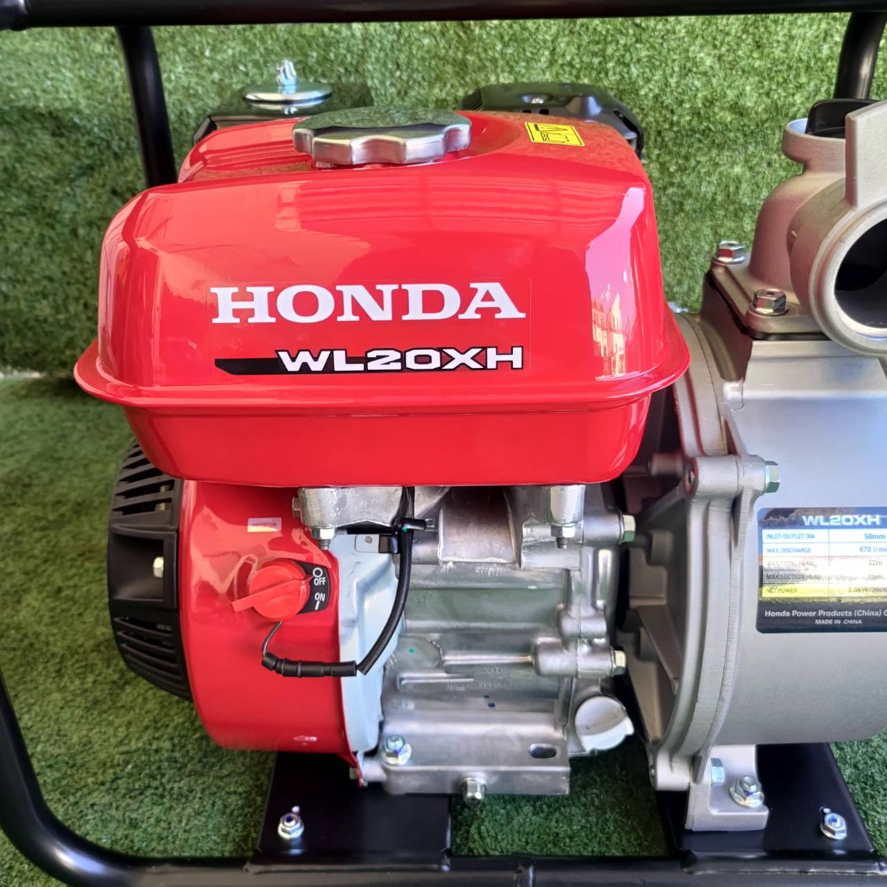 HONDA WL20XH เครื่องสูบน้ำ ของแท้ 100 % สูบน้ำ4จังหวะ 5.5 HP * ท่อ 2 ...