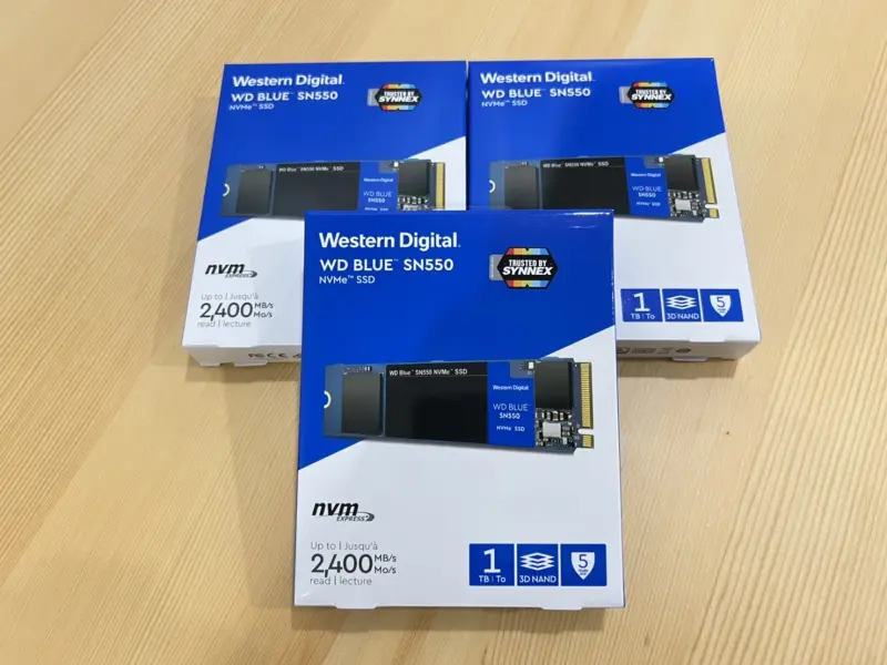 ภาพสินค้า500 GB / 1TB SSD (เอสเอสดี) WD BLUE SN550 PCIe NVMe M.2 2280 (WDS500G2B0C/WDS100T2B0C) มีของพร้อมส่ง จากร้าน Winburg BK บน Lazada ภาพที่ 7