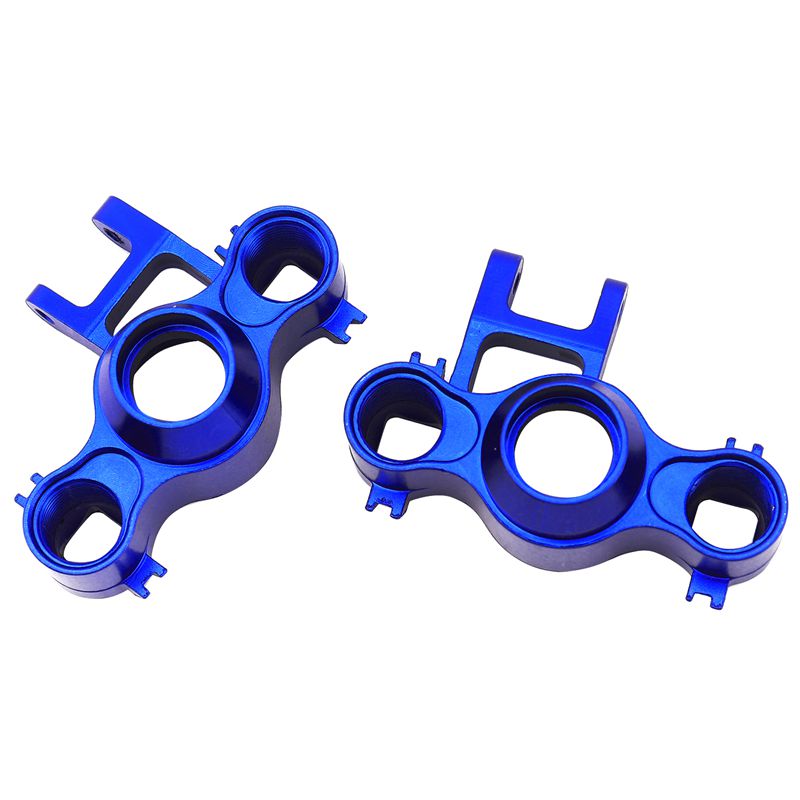 CNC Aluminum Axle Carriers Steering Knuckle Left & Right for Traxxas E