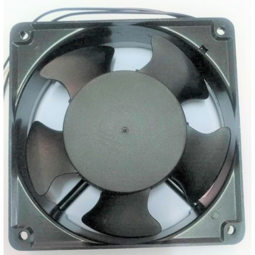 พัดลม 4.5 นิ้ว AC 220V 12cm RACK FANCooling Fan ตัวขอบพัดลมเป็นเหล็ก ...