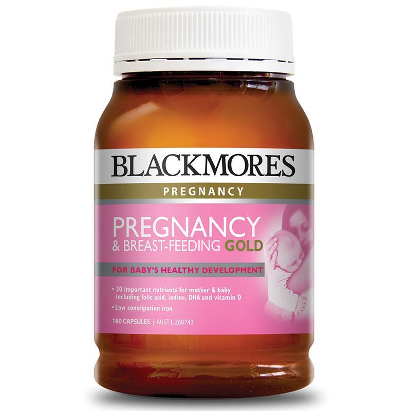 โปรโมชั่น Blackmores Pregnancy and Breastfeeding Gold 180 Capsules
