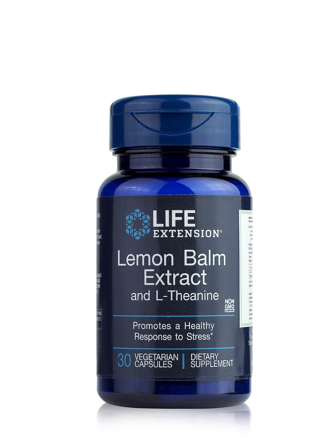 [EXP 01/2022] Life Extension Lemon Balm Extract and L-Theanine (30เม็ด) อารหารเสริม วิตามิน ช่วยนอนหลับ นอนหลับยาก สารสกัดชาเขียว