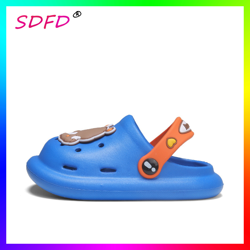 SDFD รองเท้าแตะเด็กรองเท้าแตะชายหาดลายการ์ตูนสำหรับเด็กผู้ชายและเด็กผู้หญิง