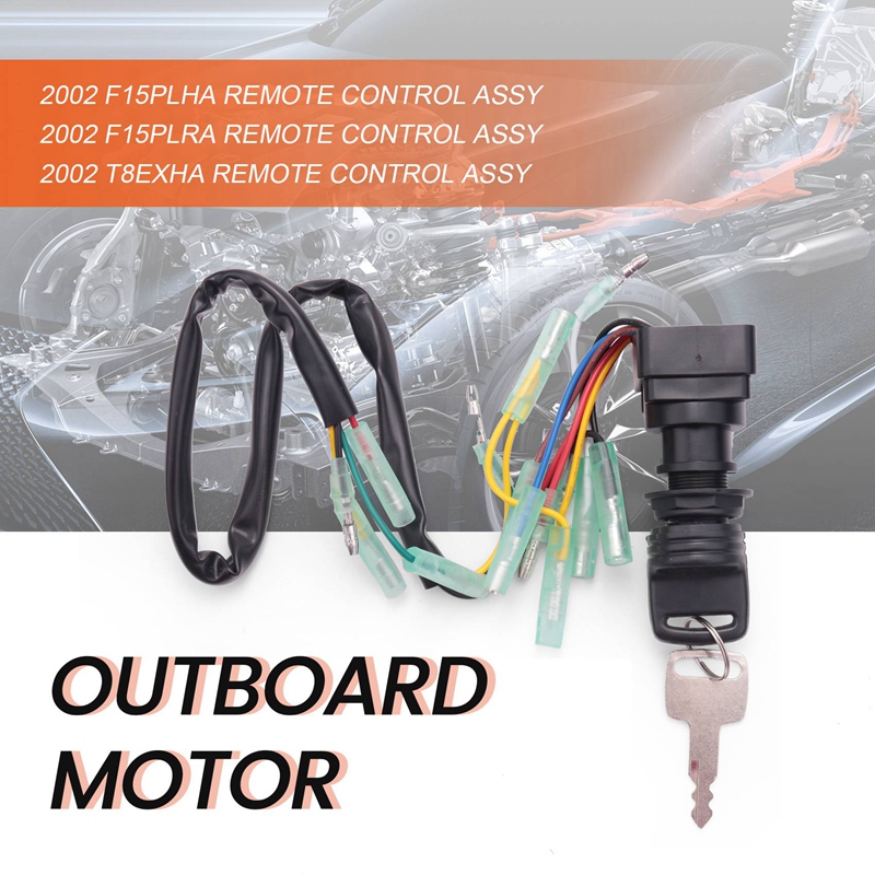 Ignition Switch Key Assy For Yamaha Outboard Motor Control Box 703-82510-43-00