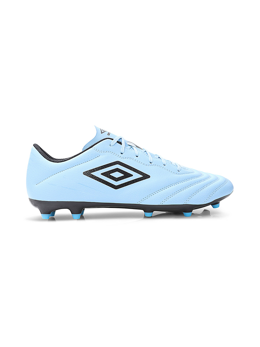 Umbro Tocco 5 Premier Fg, Ramponi da Calcio Uomo, Grigio Chiaro Rosso Nero, 42.5 EU