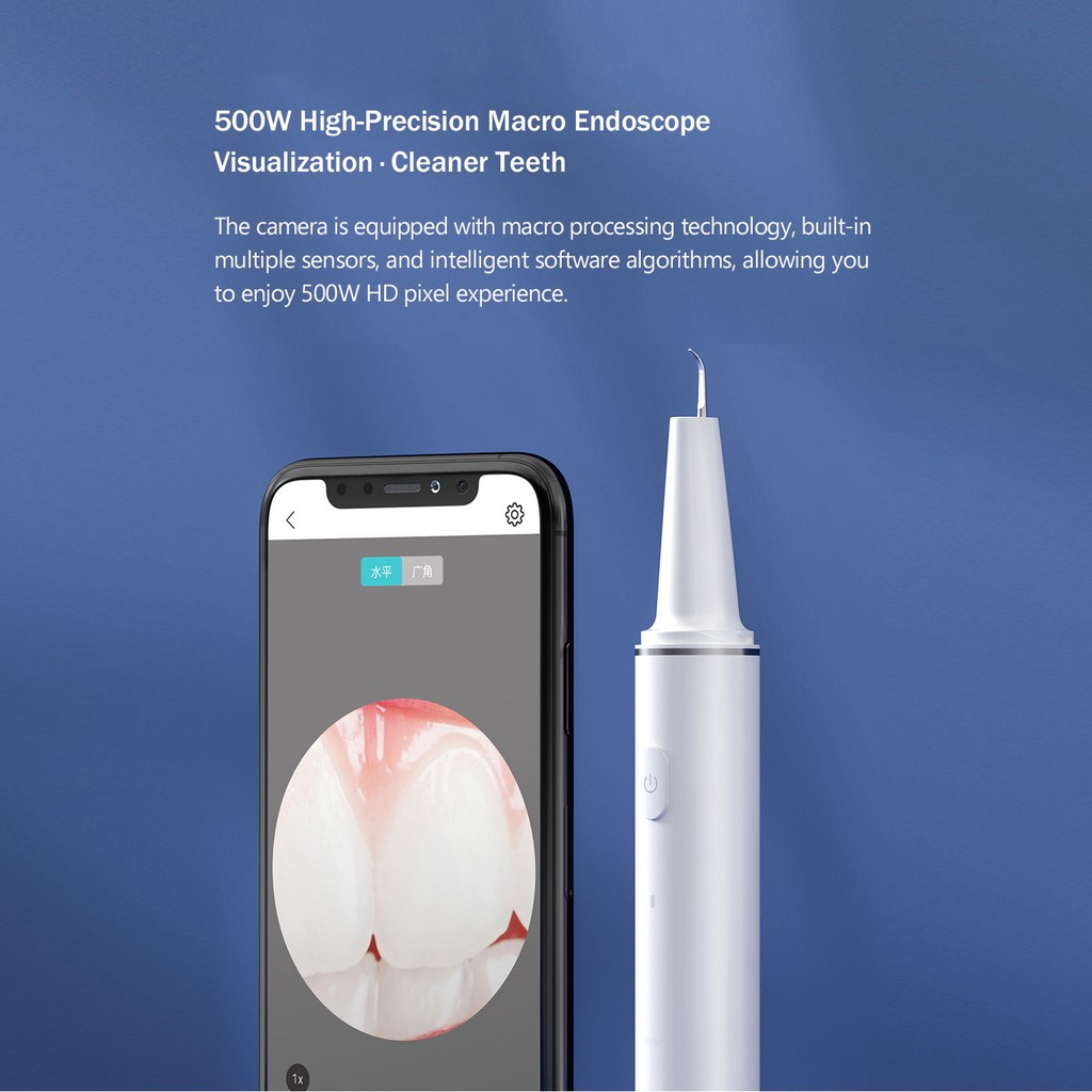 Xiaomi Youpin Sunuo เครื่องทำความสะอาดฟันไฟฟ้า แบบพกพา