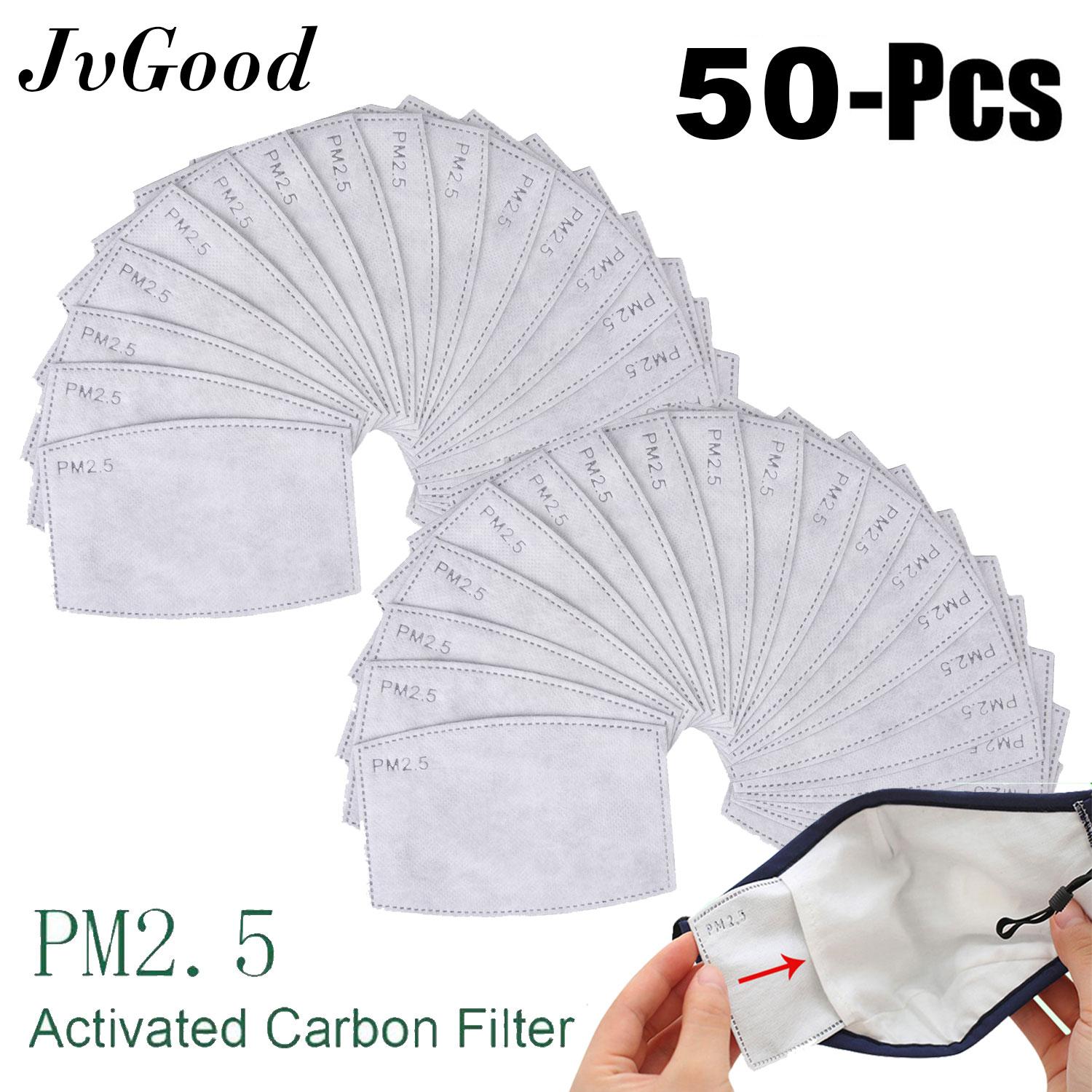  JvGood 20 PCS 50 PCS Activated Carbon Filter KN95