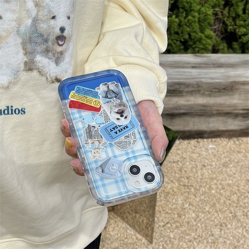 For IPhone 14 Pro Max IPhone Case Thickened TPU Soft Case Clear Case Shockproof Couple Style Compatible with For IPhone 13 Pro Max 11