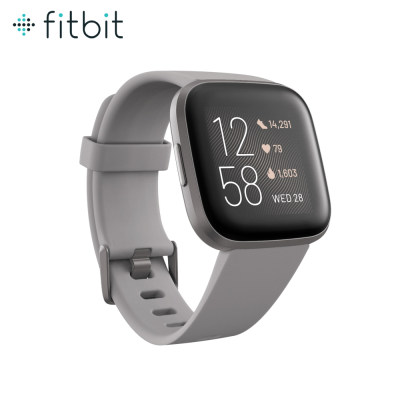 Fitbit Versa 2 (NFC) สมาร์ทวอทช์สายสุขภาพ รุ่น Versa 2 มีระบบ NFC มาพร้อมดีไซน์เพื่อฟิตเนสและสุขภาพ รับประกันสินค้า 1 ปี By Mac Modern