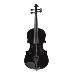 1/8 Tự Nhiên Âm Violin Fiddle với Ốp Lưng Nơ Nhựa Thông Dụng Cụ Âm Nhạc