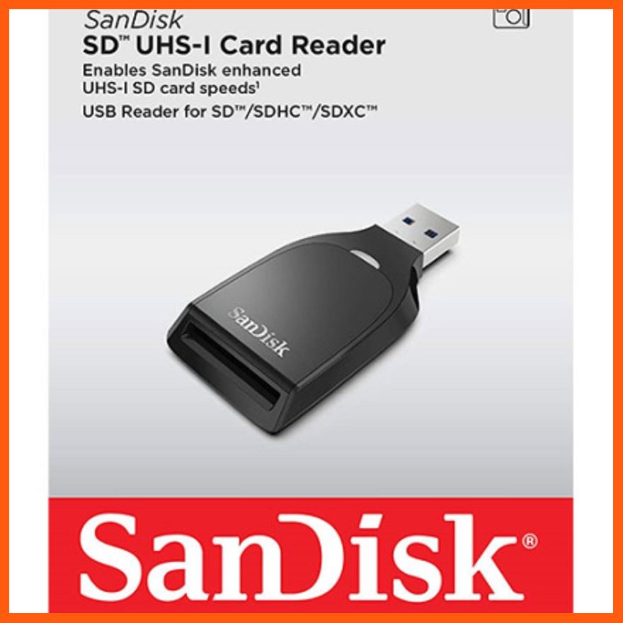 ✨✨#BEST SELLER🎉🎉 SanDisk SD UHS-I Card Reader (SDDR-C531-GNANN) อุปกรณ์จัดเก็บข้อมูล (STORAGE & MEMORY CARD ) STORAGE MEMORY CARD อุปกรณ์จัดเก็บข้อมูล Memory Card เม็มโมรี่การ์ด Compact Flash