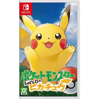 Nintendo Switch Pokemon Let's Go Pikachu Asia Eng
