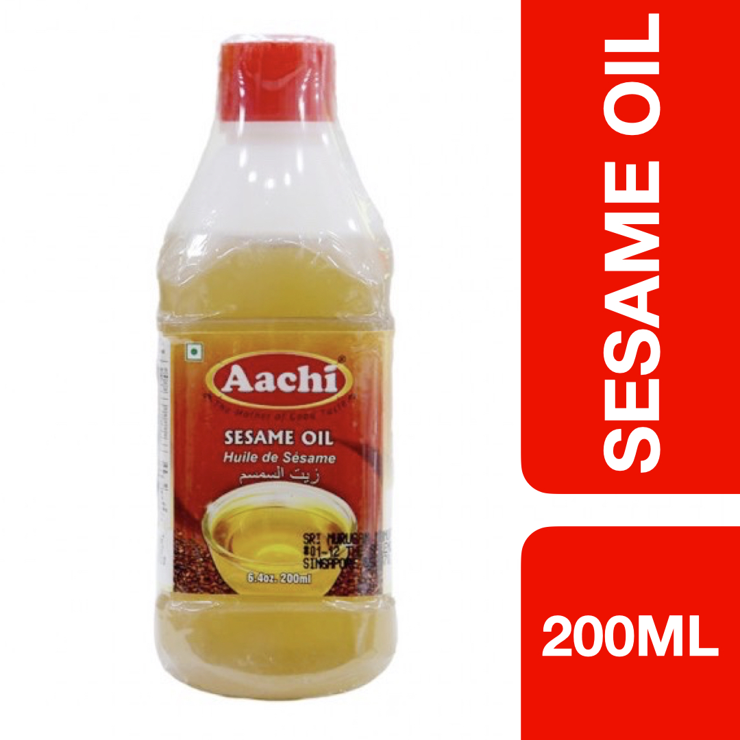 Aachi Sesame Oil 200ml ++ อาชิ น้ำมันงา ขนาด 200ml