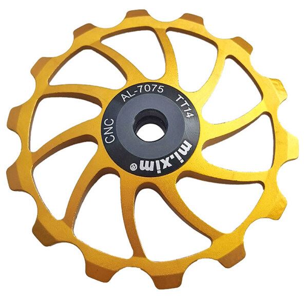 Mi.Xim MTB Road Bike Ceramic Pulley 14T Rear Derailleur Bearing Jockey Wheel Bike Guide Roller Bicycle Parts