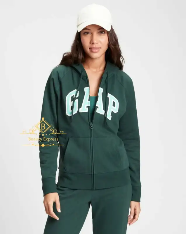 ภาพสินค้าเสื้อ GAP Hoodie เสื้อฮูดแขนยาว Gap Zip Hoodie whitecream Outlet เนื้อผ้าใส่แล้วสบาย ไม่ร้อน จากร้าน Lovely Nice Shop บน Lazada ภาพที่ 4